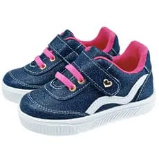 tênis infantil menina feminino casual jeans macio e confortável