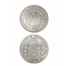 Moeda Antiga Brasil Império 960 Réis 1834
