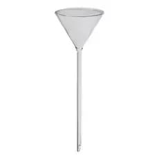 Funil Vidro Analitico Liso Haste Longa 50mm Iglass