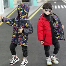 Casaco De Inverno Para Meninos Jaqueta Homem Aranha 3-12 Anos Plus Size Manter Aquecido Com Capuz Crianças