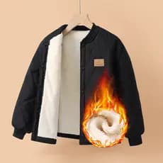 Inverno Cashmere Meninos Jaqueta De Algodão Mais Casacos Grossos Adolescente Roupas Moda Infantil Parka Outerwear