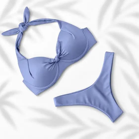 Conjunto Lançamento Calcinha Biquini Asa Delta Bojo Sustentação Moda Praia