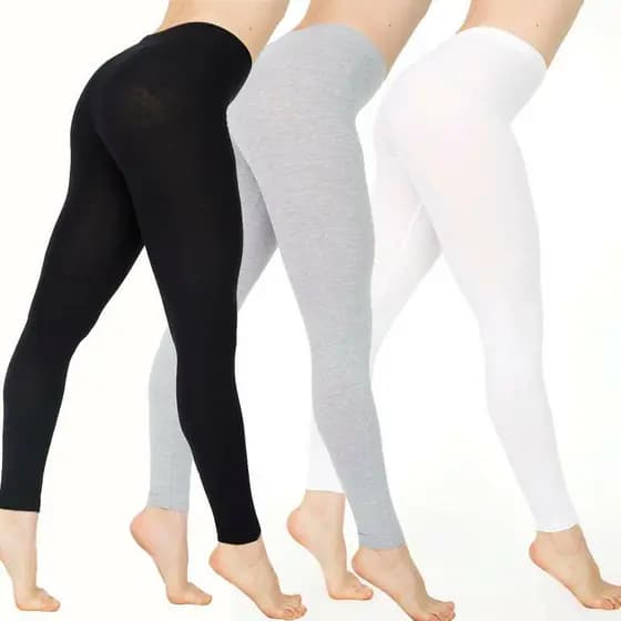 Cintura baixa magro-ajuste tornozelo-Leggings senhoras algodão Casual Hip-Lifting calças de Yoga tamanho grande