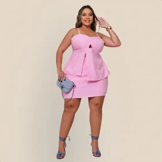 Conjunto Plus Size Feminino