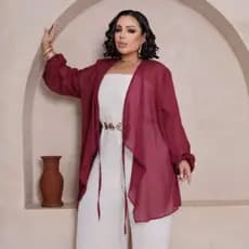 Kimono Feminino Plus Size Longo Boho Chic Elegante Versátil Leve