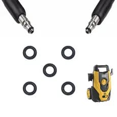 Anel Oring Borrachinha Vedação Compatível Com Mangueira Tramontina Master 1500PSI 1200W - 05 Unidades