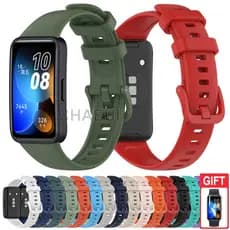 Pulseira De Silicone Para Substituição De Huawei Band 11 Pro 10 9 8 7 6 / Honor Band 6