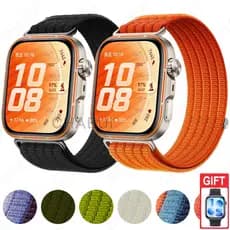 Pulseira De Nylon Acessórios De Tecida Para Huawei Watch Fit 5 Pro 4 3