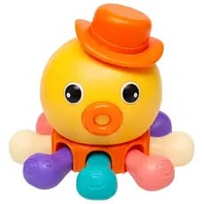 Brinquedo Polvinho De Atividades Interativo Buzina Bebê Chocalho Colorido Educativo Divertido Buba