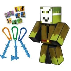 Boneco Mine Stick 25cm Articulado Turma Do Problems
