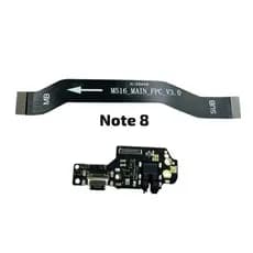 Placa De Carga + Flex Main Redmi Note 8
