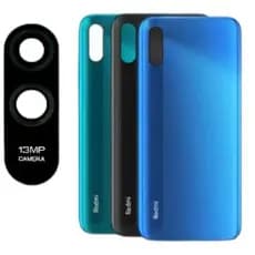 Tampa Traseira de Plastico COM ANTENA BOTAO LENTE Redmi 9A