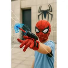Luva Homem Aranha Lança Teia Spider Man Brinquedo / kit bola de futebol +mascara e lançador de teia -homem aranha 🕷️