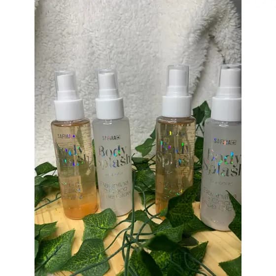 Body Splash Blue Glow Safira – Aroma Doce de Baunilha e Coco para o Dia a Dia