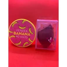 Kit Fenzza Pó de Banana + Esponja de Maquiagem – Controle de Oleosidade e Fixação