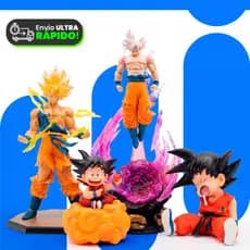 Action Figure Dragon Ball Goku LED Figura de Ação Boneco Brinquedo Barato PVC Brinquedos de Menino