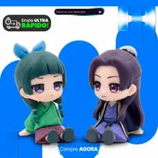 🌸 Maomao e Jinshi Action Figure Boneco Diários de uma Apotecária Anime Mini Figure 6cm Kawaii PVC  🌸