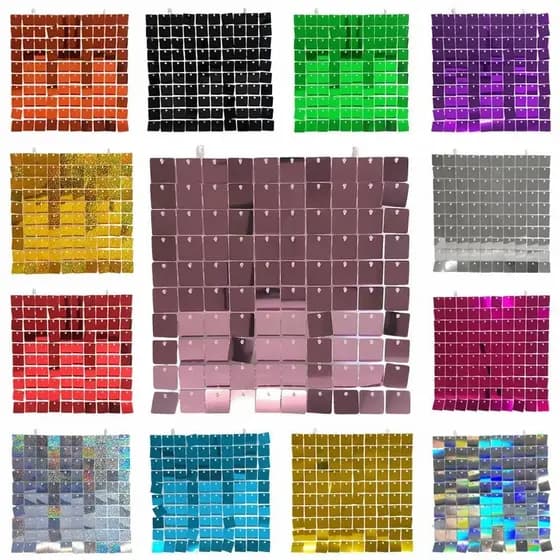 Painel Lantejoula Shimmer Kit 25 Un Modelos Variados