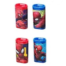 Apontador Homem Aranha Com Depósito Escolar Spider- Man- 1 Unidade
