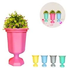 Vaso Grego Decorativo Para Festas Centro De Mesa Jardim Decoração Enfeite 01 Unidade
