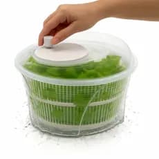 Centrífuga De Salada Seca Salada Seca Salada E Centrifiga 4,5l Secador De Folhas Alface Rucula