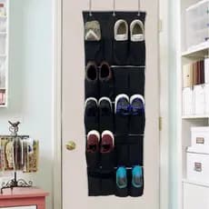 Organizador de Sapatos Sapateira de porta para 6 Pares Sapatos Meias Cuecas Calcinhas Lenços