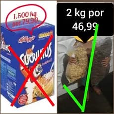 Sucrilhos E Cereal Matinal Tamanho Família, pacotão econômico
