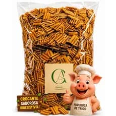 Pururuca de Trigo crocante RENDE 5X MAIS. ( pronto em 5 segundos) ENVIO IMEDIATO 1kg