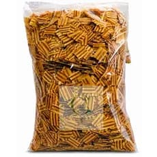 Pururuca  Listrada Para Fritar Rapido  1 Kg - Pallets De Trigo Aperitivo Saboroso Crocante Crua Envio Imediato.