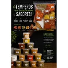 🌶️ Temperos Brasileiros naturais e Premium Kit Completo para Transformar Suas Receitas(envio imediato)