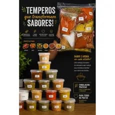 🍲 Kit Temperos Brasileiros premium e natural com 10,15 ou 20 Alta Qualidade e Muito Sabor(envio imediato)