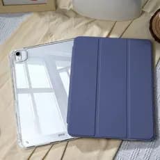Capa 3 dobrar HD acrílica Compativel IPAD 10 2 10 5 POL 10 geração A16 7 8 9 AIR 3 4 5 11 com slot par Qualidade Premium