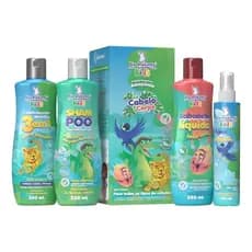 Kit Infantil Cabelo e Corpo 4 Itens Kids Bio Instinto Original