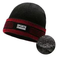 Touca Inverno unissex  Premium Lã Forrada Pelúciada Frio Intenso