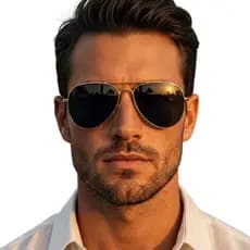 Oculos de Sol Aviador Classico Premium Basico Tendencia uv400 Masculino Feminino
