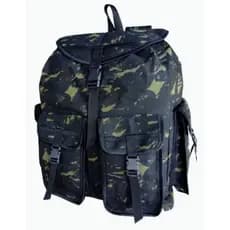 Bolsa Mochila para Pesca 35 litros camuflado Militar