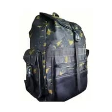 Mochila em Lona reforçada 35litros Camuflado Militar