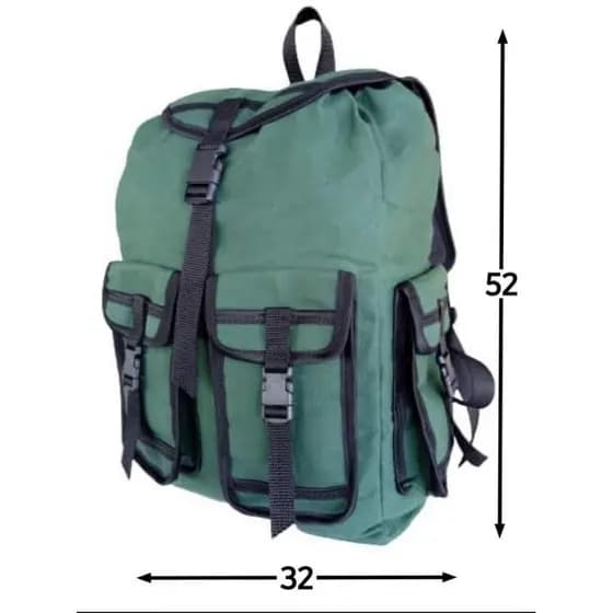 Mochila  Bolsa em Lona reforçada 35litros viagem trabalho