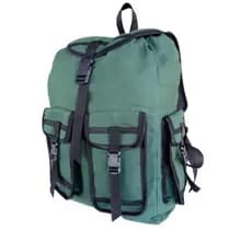 Mochila Bolsa em Lona Reforçada 45litros verde