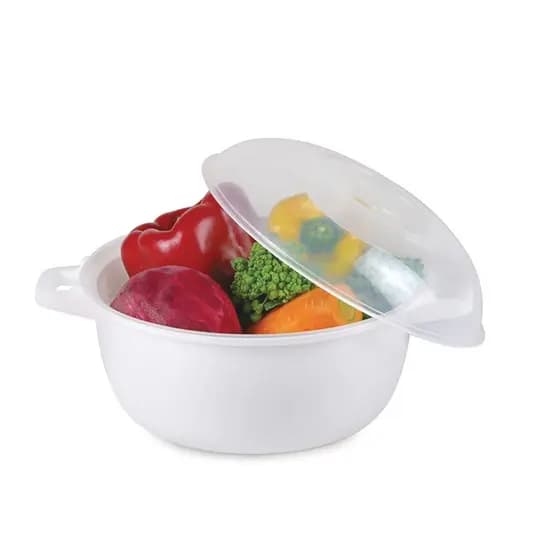 Panela de Micro-ondas Caçarola Grande a Vapor Arroz Legumes
