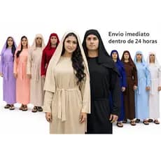 Fantasias Bíblicas femininas e masculinas, kit contém: véu,  faixa e túnica, Roupas para apresentações TEATRO Religiosos