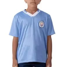 CAMISETA TORCEDOR JUVENIL MANCHESTER CITY LANCASHIRE/IRWELL/MAINE OFICIAL