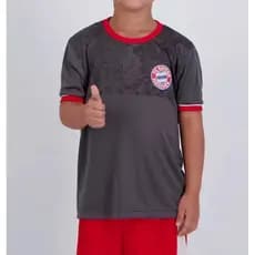 CAMISETA TORCEDOR JUVENIL BAYERN DE MUNIQUE APPRENTICE/FREE/STENCIL OFICIAL