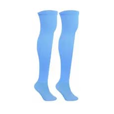 Meião Profissional Kanxa Azul Celeste/Verde 37/44