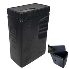 Porta Erva Mate Tereré Black Erva 500g Pote para Erva Mate Mateira Pote guardar Erva Tereré