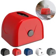 Kit com 4 Porta Guardanapo Mesa Dispenser Multiuso Organizador Suporte Papel Interfolhado Lanchonete