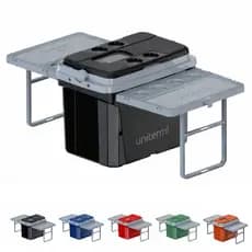 Caixa Termica Cooler Unitermi Jurere 36 Litros Alça Reforçada Mesa Lateral Porta Copos Praia Pesca
