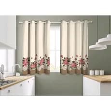 Cortina para Cozinha Estampada 2,00 X 1,50 Tecido Linhão / Cortina de Cozinha