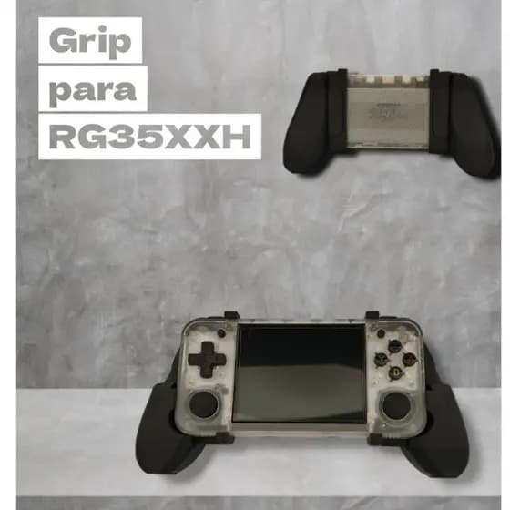 Grip para RG35XX H – Suporte Confortável 3D para Console Retro Portátil