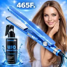 Prancha de Cabelo Profissional e Chapinha Progressiva Nano Titanium Original Bivolt + Protetor Térmico Liso Obrigatório
